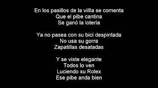 Video thumbnail of "Yerba Brava - Pibe Cantina (Letra)"