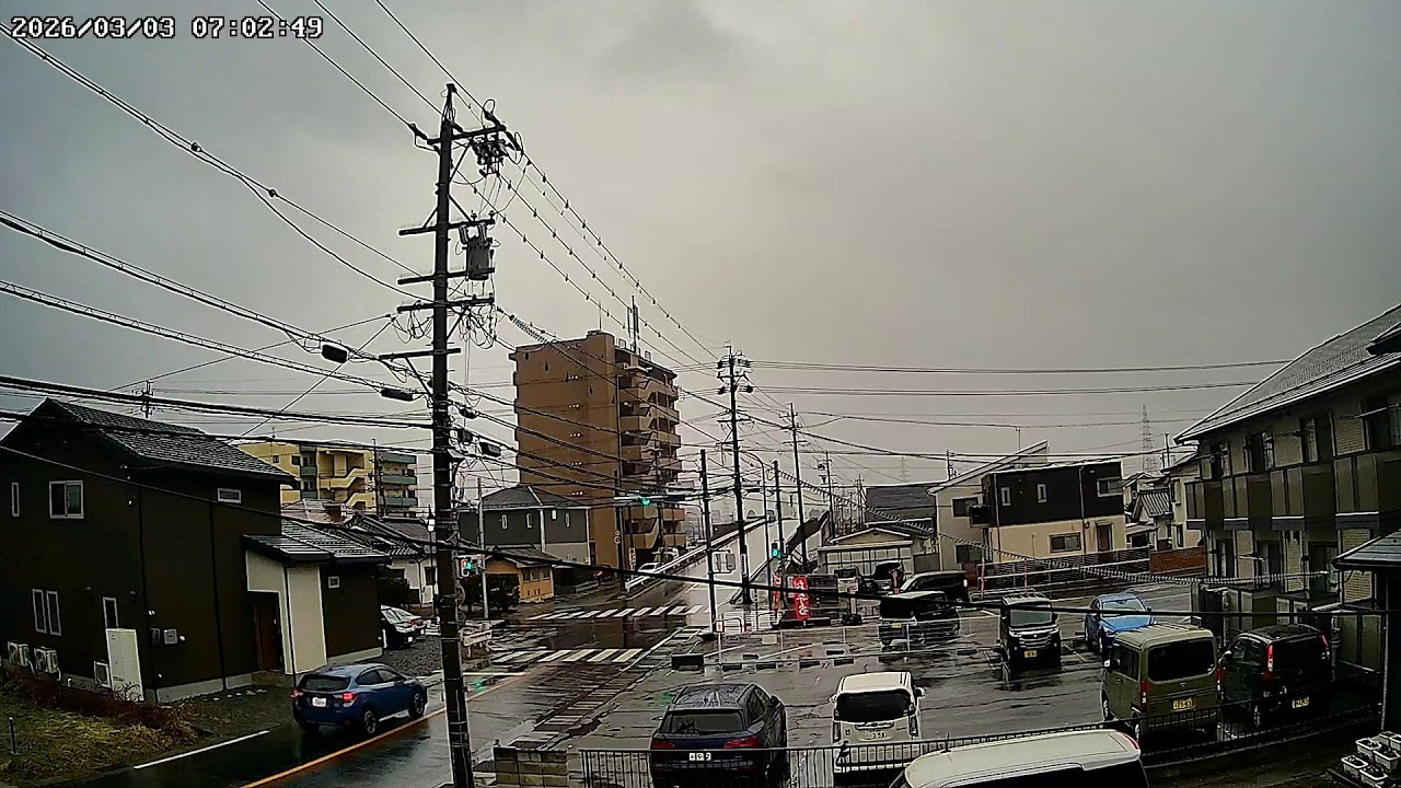 長野県塩尻市道南熊井郷原線沿いライブカメラ Nagano Shiojiri City Minamikumaigohara Line Live camera.world.cam