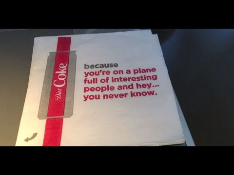 Video: Delta Is Removing 'Creepy' Napkins Encouraging Passengers To Give Out Their Phone Numbers On Flights