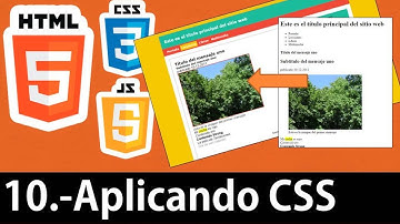 Curso de HTML5 esencial - Aplicando css a las etiquetas html5 (cambio de apariencia)