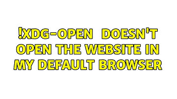 !xdg-open ＜URL＞ doesn