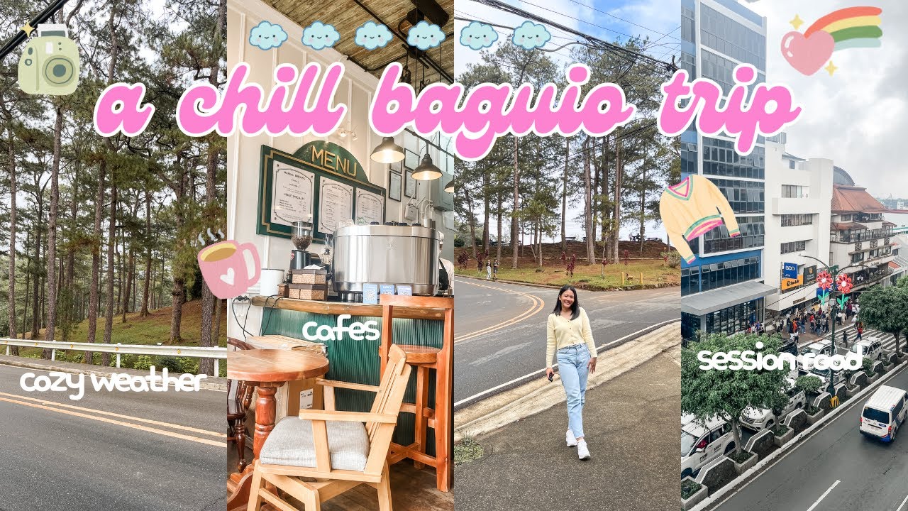 a chill february weekend in baguio | cozy cafes & food finds ☕🍽️
