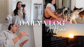 DAY IN MY LIFE Vlog | Vision Board, Easy Dinner Recipe + Skincare Routine