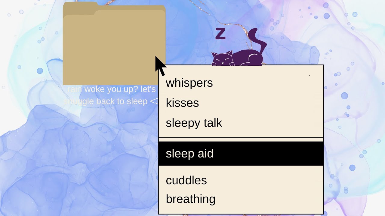 [F4A] gf snuggles you back to sleep on a rainy night [sleep aid] [asmr roleplay]