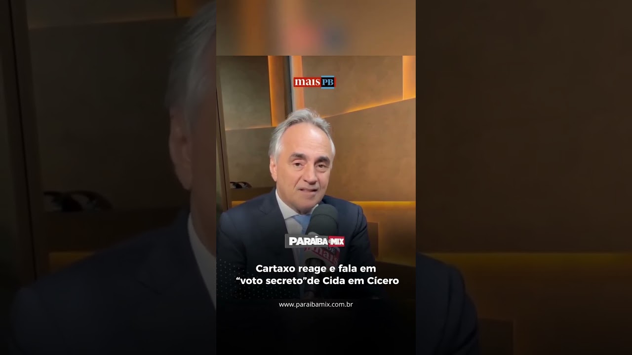 Cartaxo reage e fala em "voto secreto"de Cida em Cícero
