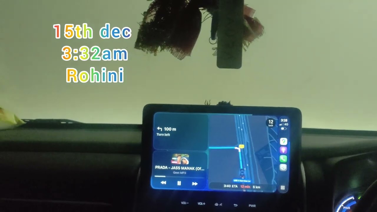 Delhi Fog today night on 15th December, dangerous driving, zero visibility 