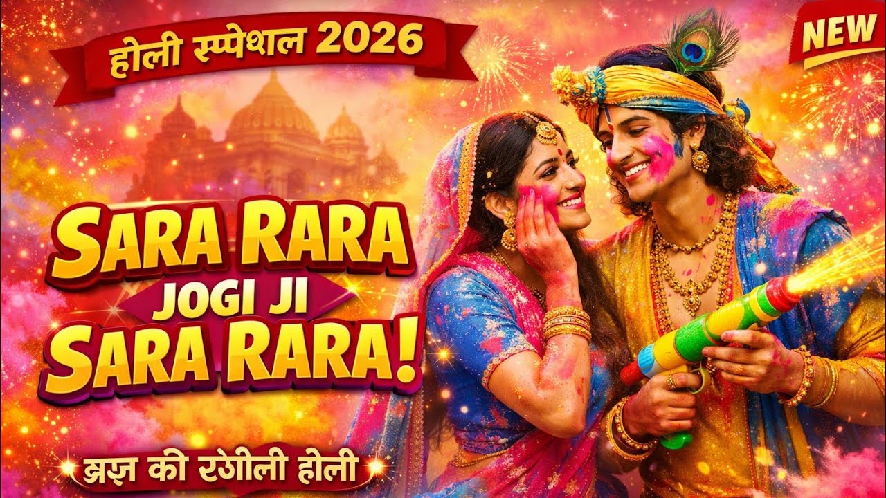 ब्रज में होली आई रे 🌸 | राधा कृष्ण होली भजन | स रा रा रा जोगी जी | Holi Special Song 2026