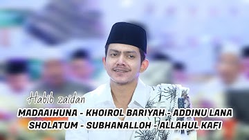 HABIB ZAIDAN - MADAAIHUNA [ MAULAYA SHOLI ] ft SEKAR LAGIT TERBARU