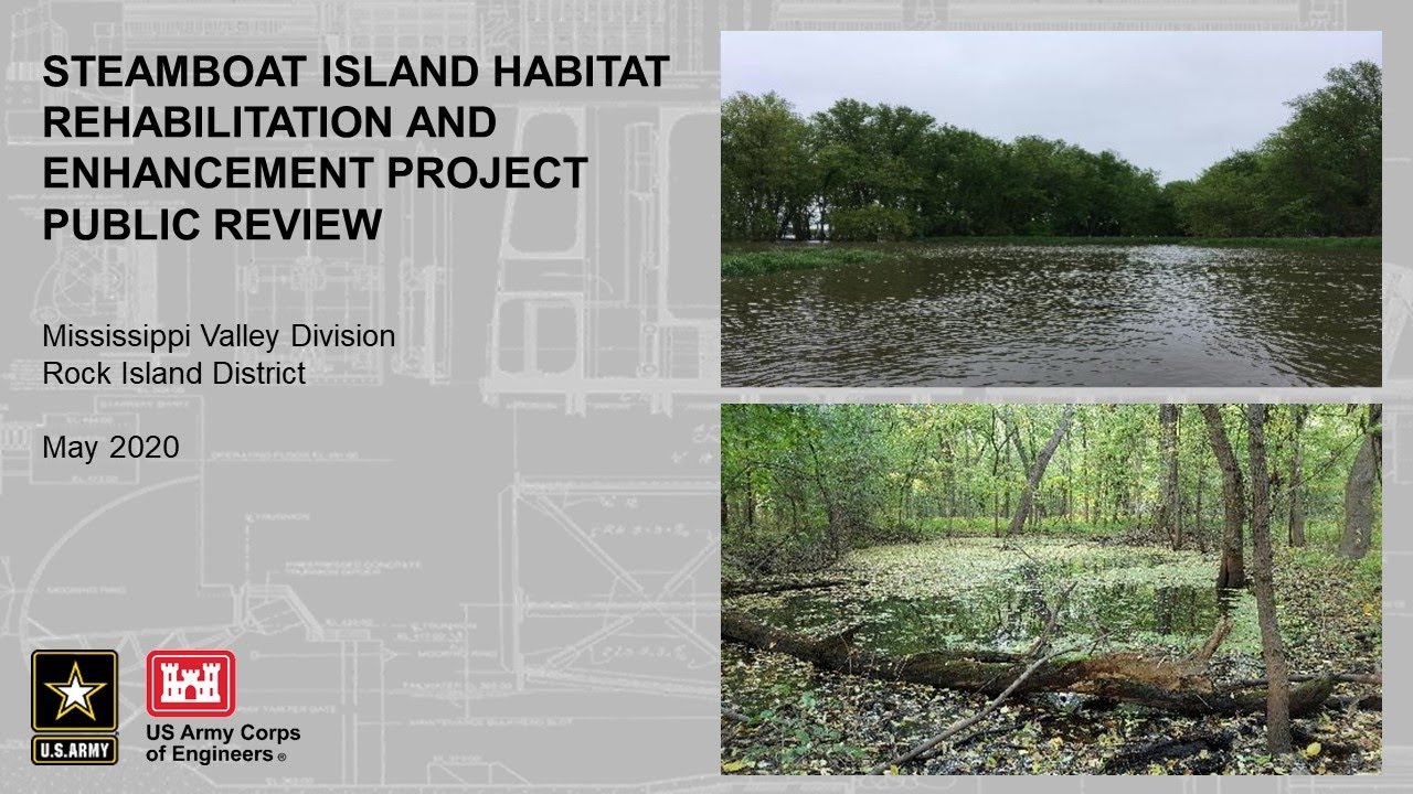 Steamboat Island Habitat Rehabilitation and Enhancement Project Public Review Presentation