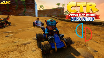 Yuzu Project ART | Crash Team Racing Nitro Fueled 4K 60FPS UHD | Switch Emulator PC Gameplay