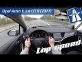 Opel Astra K 1.6 CDTI (2017) on German Autobahn - POV Top Speed Drive