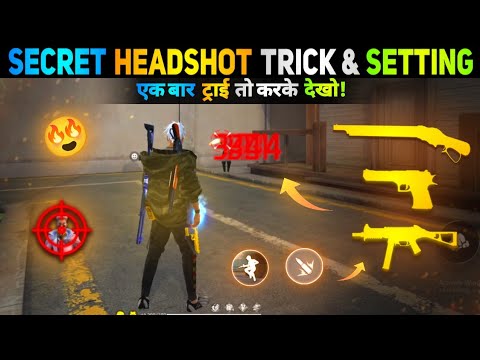 Free Fire Auto Headshot Trick 2023 Sensitivity 