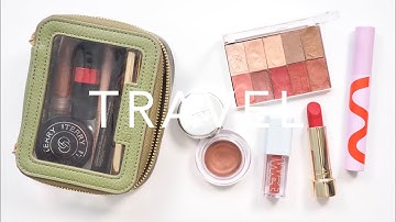 Travel Makeup Bag | Packing A Tropical Beauty Edit For Bali