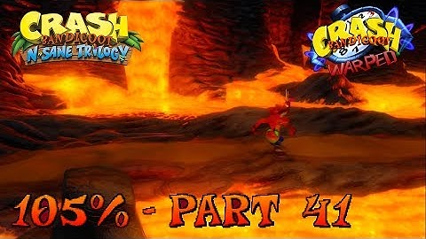 Crash Bandicoot 3 - N. Sane Trilogy - 105% Walkthrough, Part 41: Dino Might! (Both Gems)