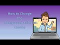 How to Change the Background on a Canvas Page Teacher&#39;s Edition