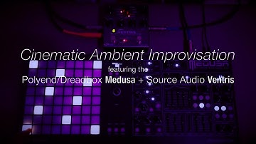 Cinematic Ambient Improvisation // Polyend Medusa + Ventris Dual Reverb