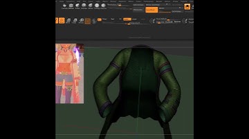 zbrush cute character modelling jacket tutorial