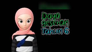 SAINS TAHUN 6 | DAYA GESERAN | PDPR #tchercollection