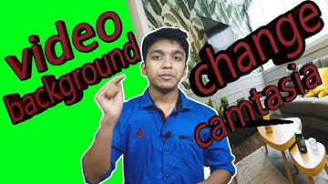 camtasia | how to change video  background from camtasia in bangla