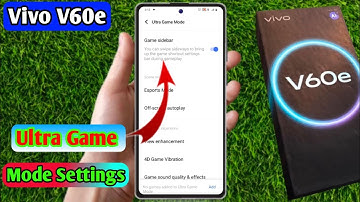 vivo v60e ultra game mode settings | vivo v60e ultra game mode background call | voice changer 