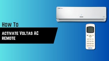 How to activate Voltas AC remote (Step By Step Guide)