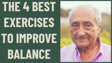 Seniors: The 4 Best balance exercises: Proprioceptive physical therapy