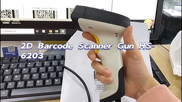 What barcode scanner is perfect for screen barcode? | HS-6203