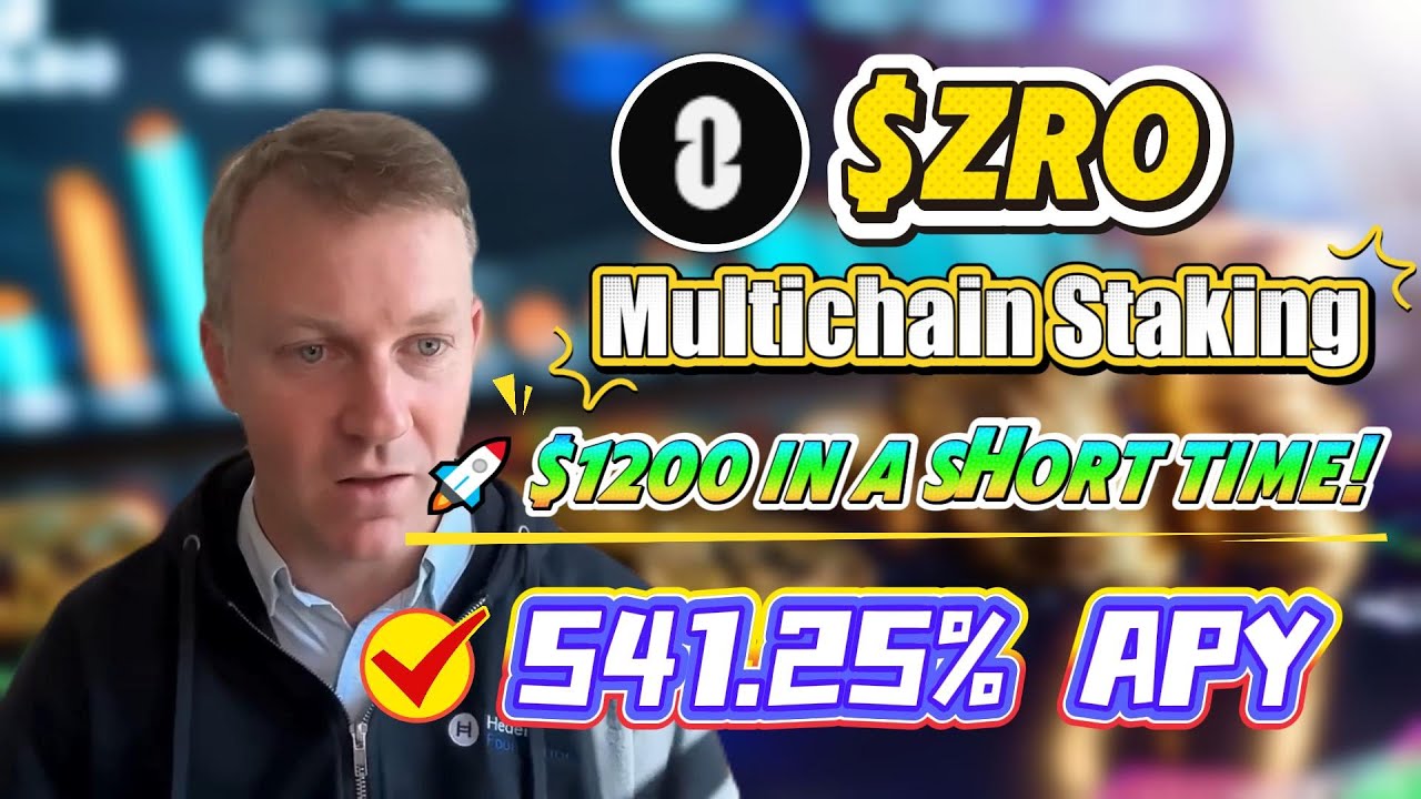 Step-by-Step: Move Your ZRO to LayerZero and Capture APY 541.25% During Market Slumps