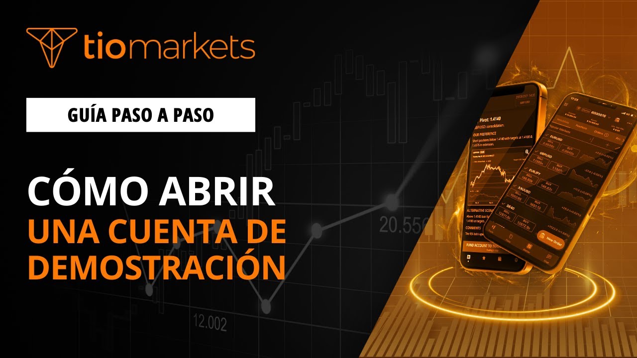 Cómo abrir una cuenta de trading demo con TIOmarkets - YouTube