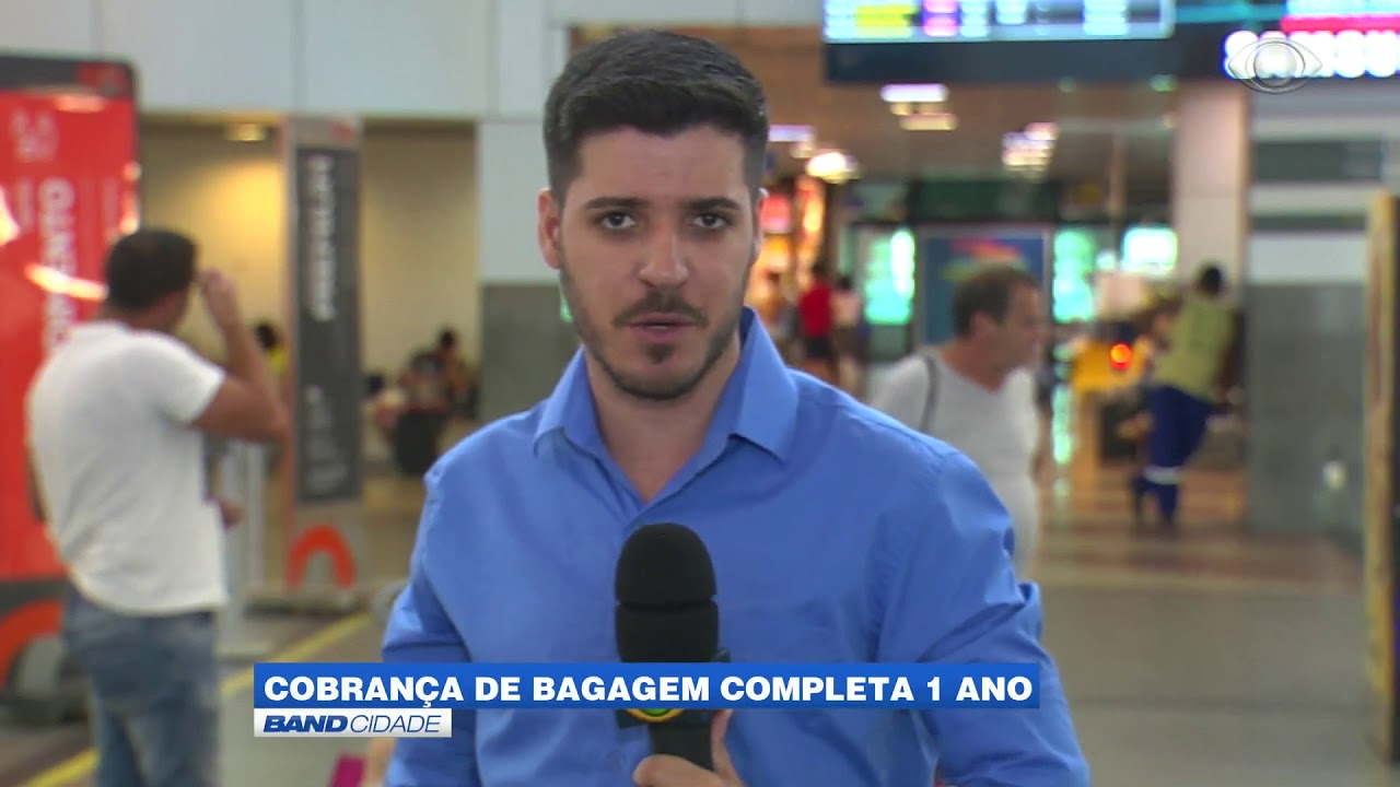 Cobrança de bagagem completa 1 ano - YouTube