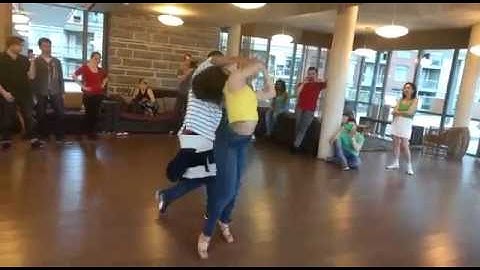 Dadinho + Christina Montoya Canada Zouk Congress 2016 Pre-party demo