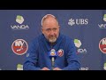 NYI vs NJD Preseason Game | Pregame Media Availability
