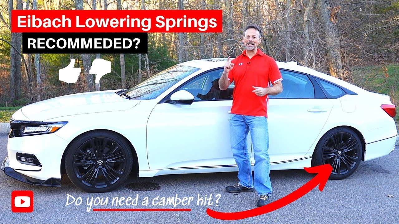 Занижающие пружины Eibach Pro-Kit — ОКОНЧАТЕЛЬНЫЙ ВЕРДИКТ? // Honda Accord 10-го поколения