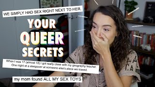 Your ~Wildest~ Gay Secrets Yet (ya'll are off the rails)