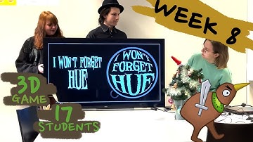 CREATING A 3D GAME IN ONLY 14 WEEKS! | Vlog week 8 | Hostile Kiwi Games