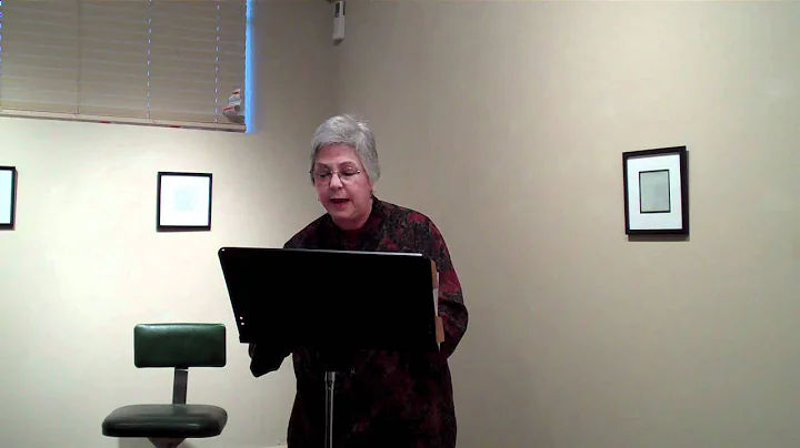 Barbara Stout Reading at Liminal, February 2012