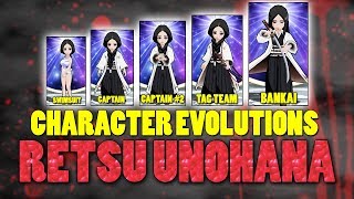 Character Evolution: Retsu Unohana [Bleach Brave Souls]