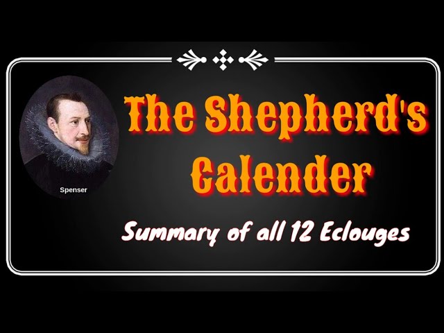 The Shepherd's Calender summary | Poem by Edmund Spenser | Target NTA UGC NET English lecture 16 - YouTube the-shepherd-s-calender-summary-poem-by-edmund-spenser-target-nta-ugc-net-english-lecture-16-youtube