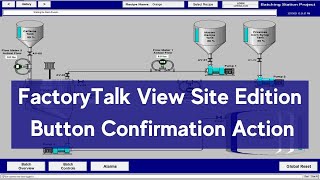 نافذة منبثقة لتأكيد الإجراء في موقع FactoryTalk View Studio | تجميع PLC-35 screenshot 4