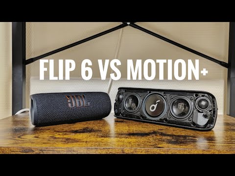 JBL FLIP 6 VS ANKER SOUNDCORE MOTION+