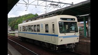 叡山電鉄 鞍馬線 岩倉駅から700系発車
