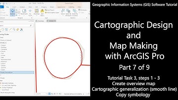 GIS Software Tutorial: Cartographic Design and Map Making with ArcGIS Pro (Part 7 of 9) #GIS #Maps