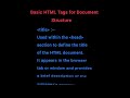 Basic HTML tags.. #coding #html #shortvideo #trending #shortfeed #viralvideo #shortfeed