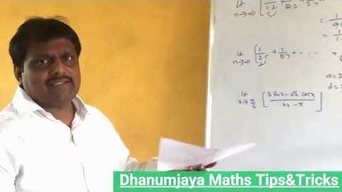 Limits Part-2 for EAMCET & JEE MAINS by A.R.Dhanumjaya