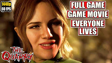 The Quarry Full Gameplay Walkthrough [PC Longplay Playthrough - Everyone Lives Movie] No Commentary