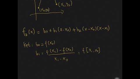 Interpolasi Linier dan Kuadratik