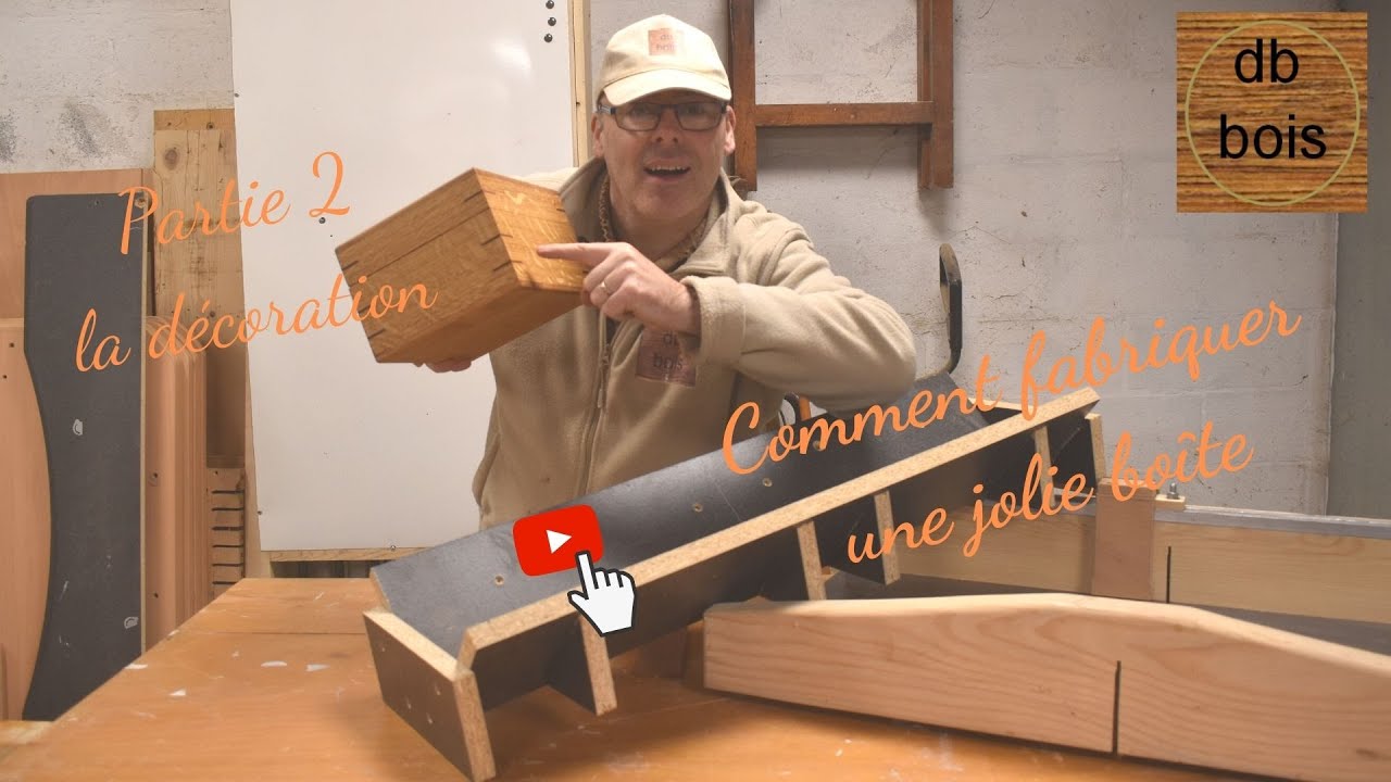 Comment fabriquer une jolie boîte en bois partie 2 - YouTube