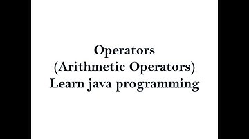 Arithmetic Operators in Java using Eclipse IDE