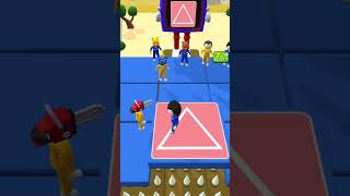 Squid Game Falling Platform 😎 Easy Win Without Any Effort! #squidgamegameplay