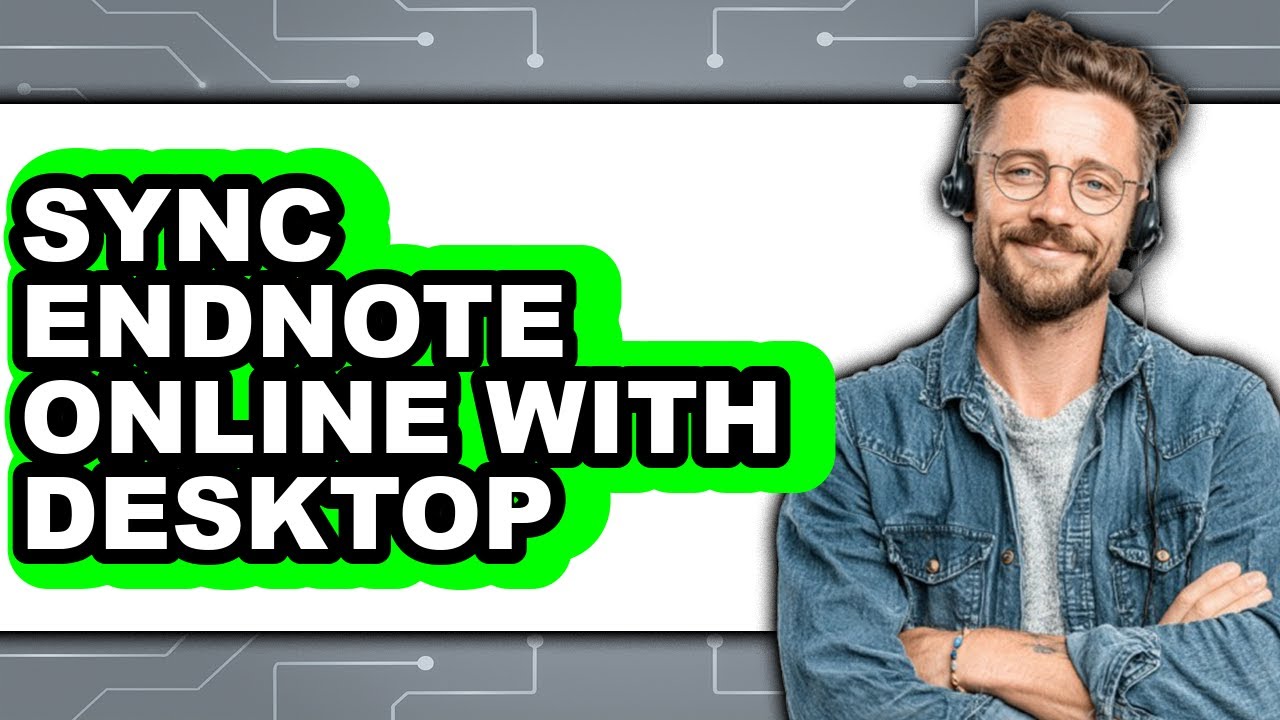 How to Sync Endnote Online with Desktop (updated) - YouTube